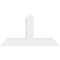 Ekena Millwork Portland Architectural Grade PVC Gable Bracket, 48"W x 26"H x 4"D x 6"F, 13/12 Pitch GBP048X26X0406POR00 - alternate 3
